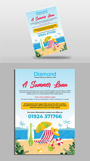 Flyer-Design von ecorokerz für Diamond Financial Services (Yorkshire) Ltd | Design: #30762163