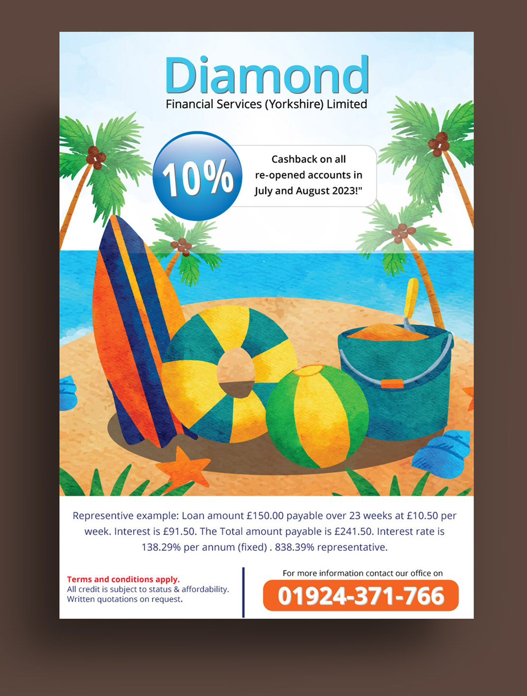 Flyer Design by AVGraphic for Diamond Financial Services (Yorkshire) Ltd | Design #30793124