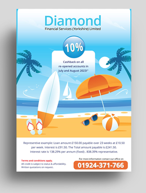 Flyer Design by AVGraphic for Diamond Financial Services (Yorkshire) Ltd | Design: #30793255