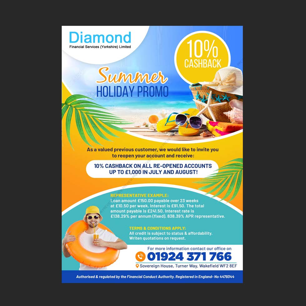 Design de Flyer par DA. pour Diamond Financial Services (Yorkshire) Ltd | Design : #30797585