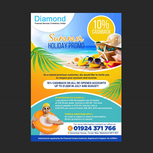 Design de Flyer par DA. pour Diamond Financial Services (Yorkshire) Ltd | Design : #30797585