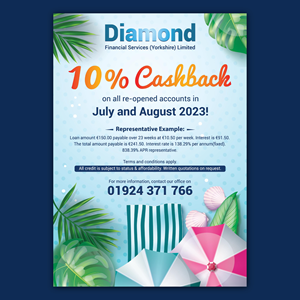 Flyer Design by Bidita Saha for Diamond Financial Services (Yorkshire) Ltd | Design: #30785349
