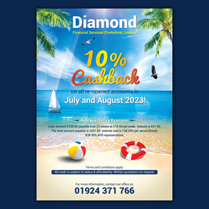 Flyer Design by Bidita Saha for Diamond Financial Services (Yorkshire) Ltd | Design: #30786463