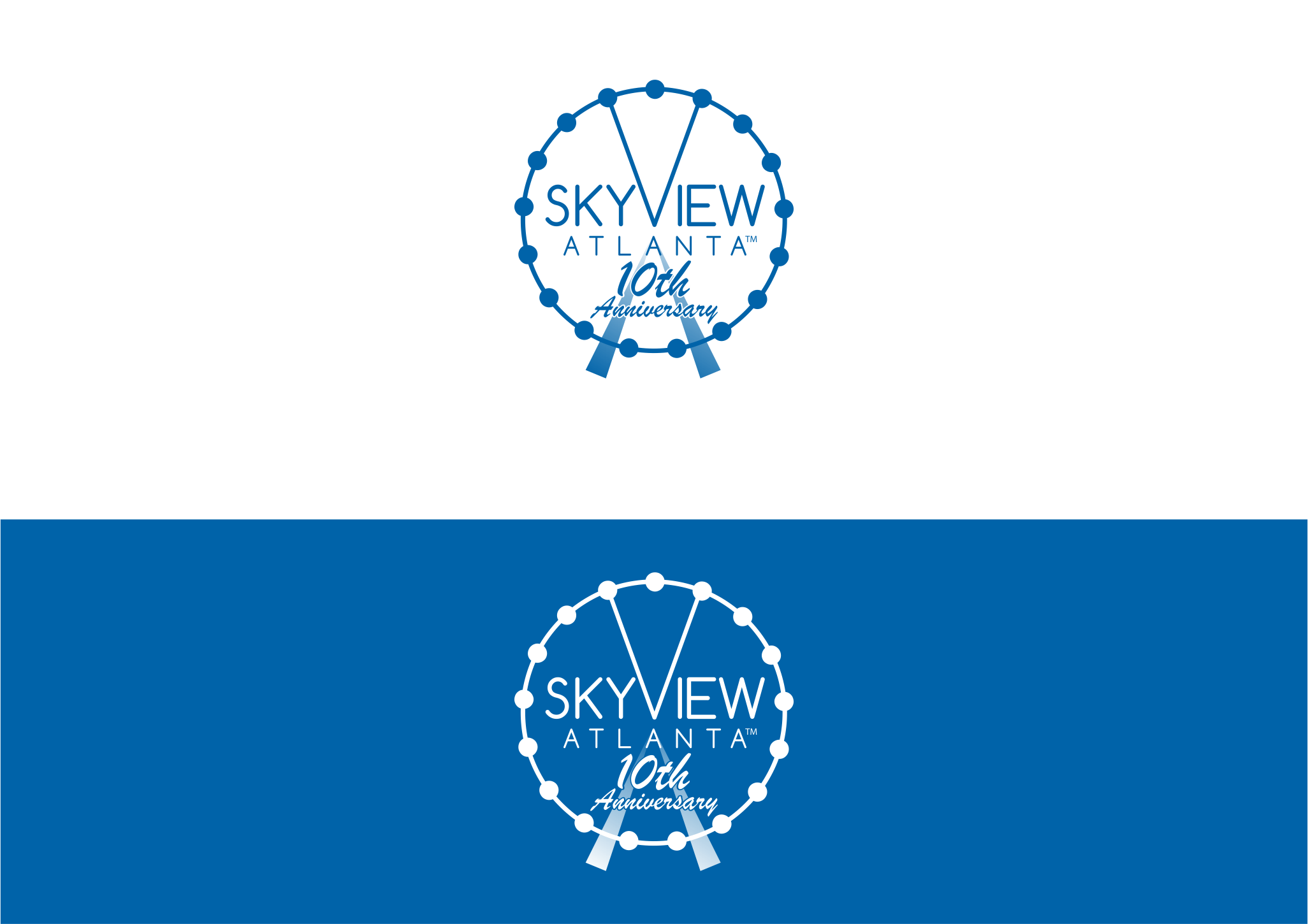 Diseño de Logo por Atiek para Skyview Atlanta | Diseño #30747393