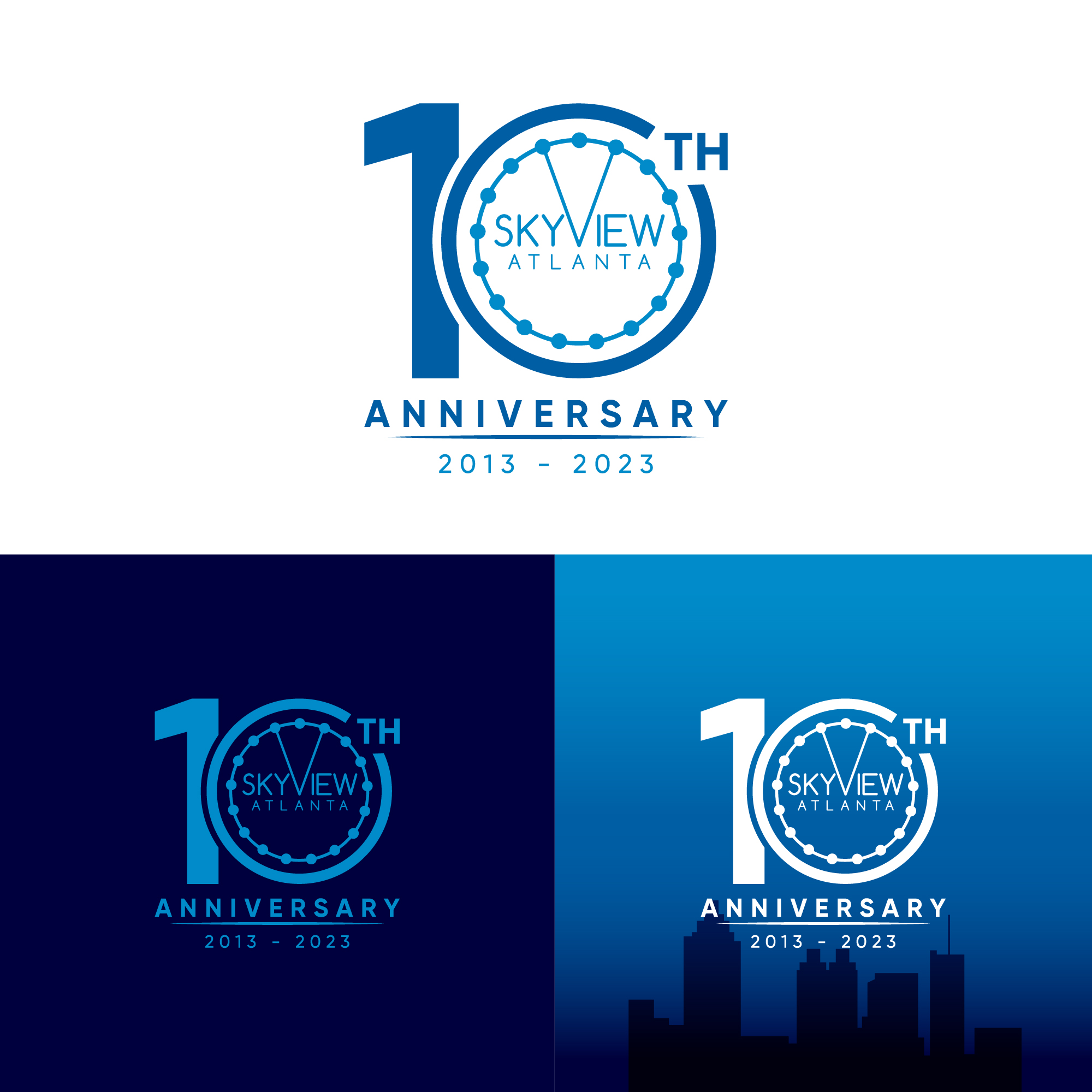 Logo Design by Humphrey™ for Skyview Atlanta | Design #30756033