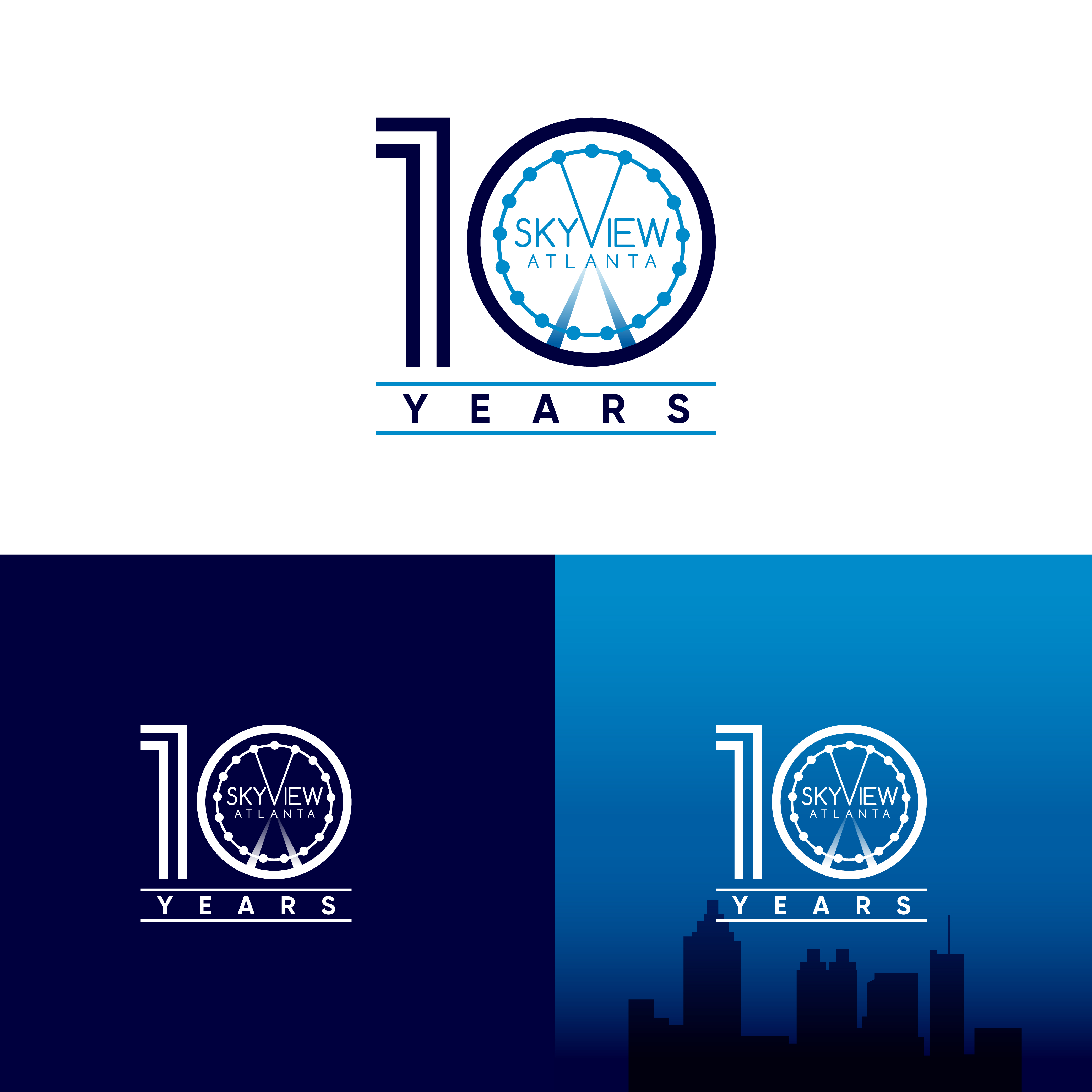 Logo Design by Humphrey™ for Skyview Atlanta | Design #30762637