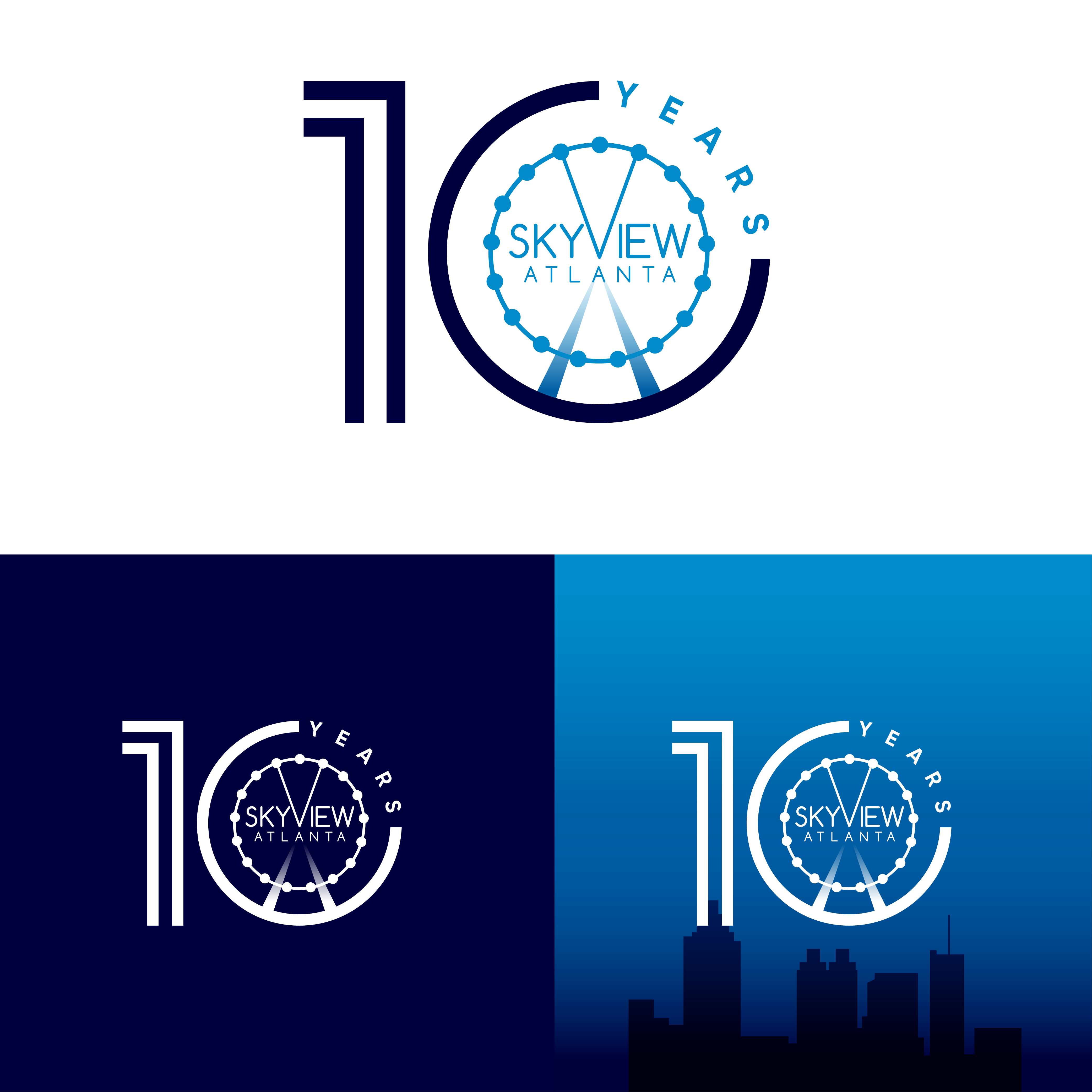 Logo Design by Humphrey™ for Skyview Atlanta | Design #30762640