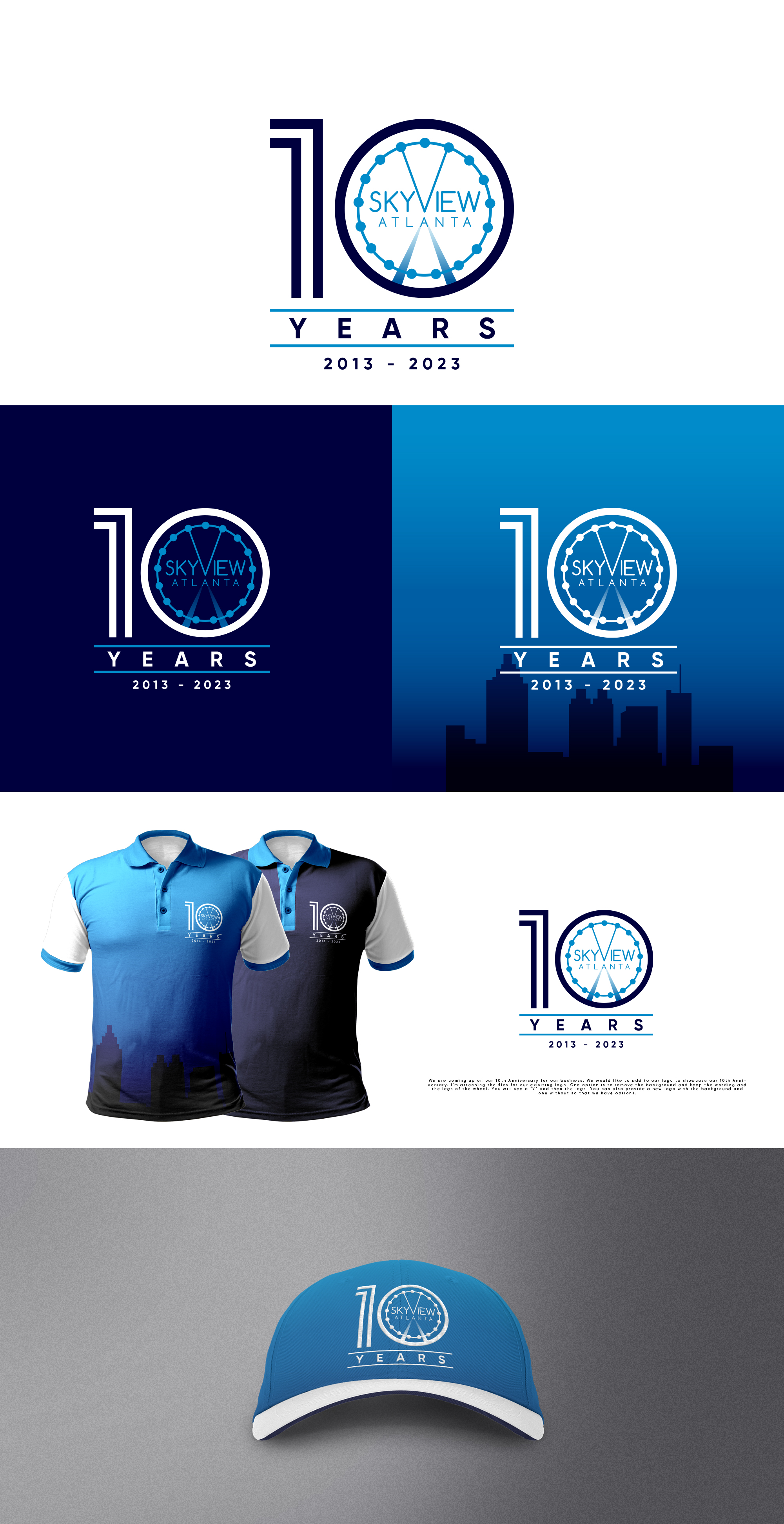 Logo Design by Humphrey™ for Skyview Atlanta | Design #30762835