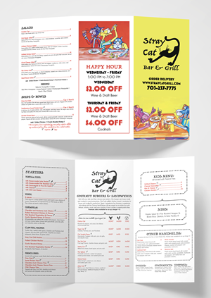 Menu Design by MarkoE for this project | Design #30774886