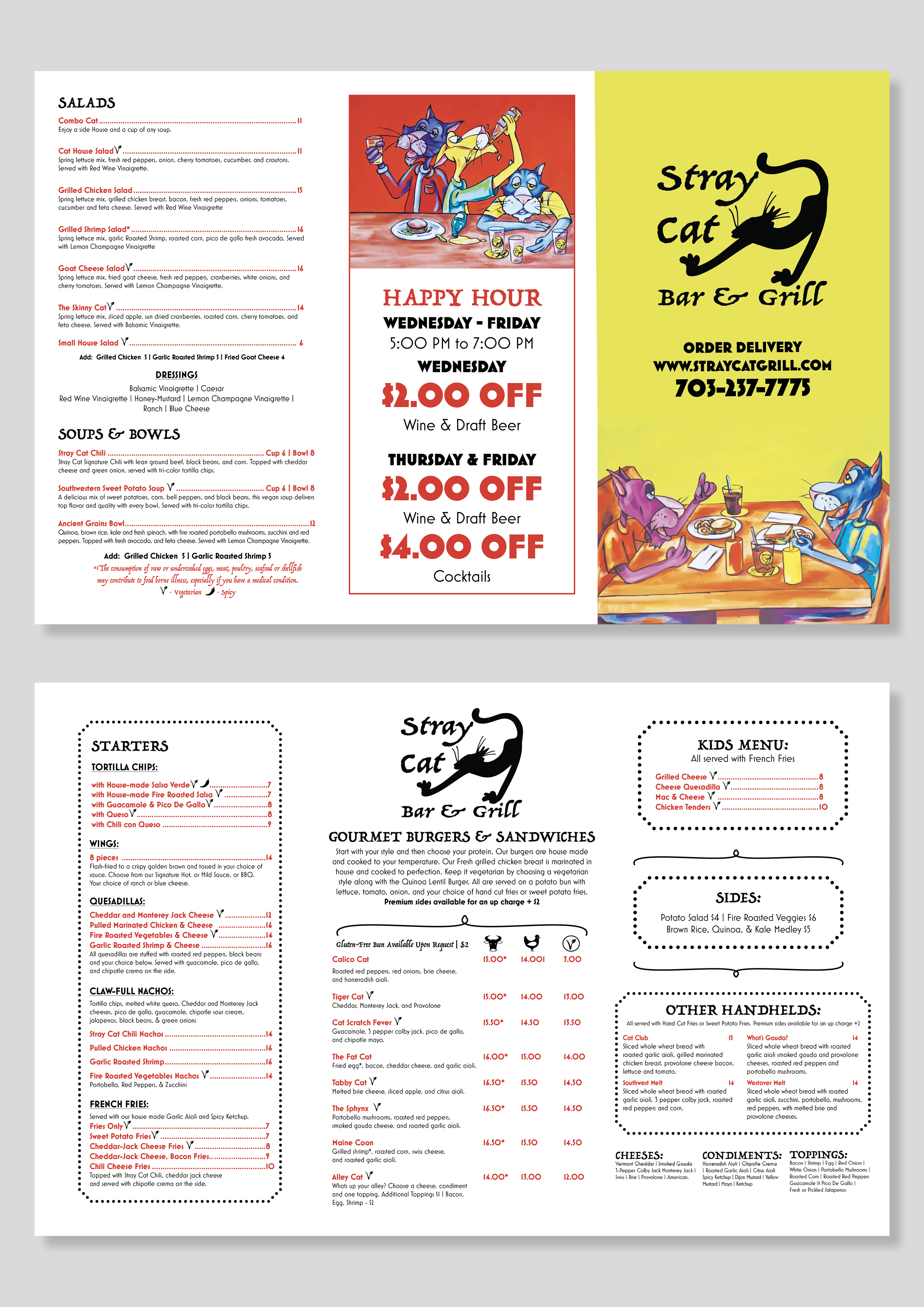 Menu Design by MarkoE for this project | Design #30774887