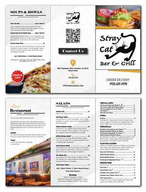 Menu Design by martinsmith for this project | Design #30791409