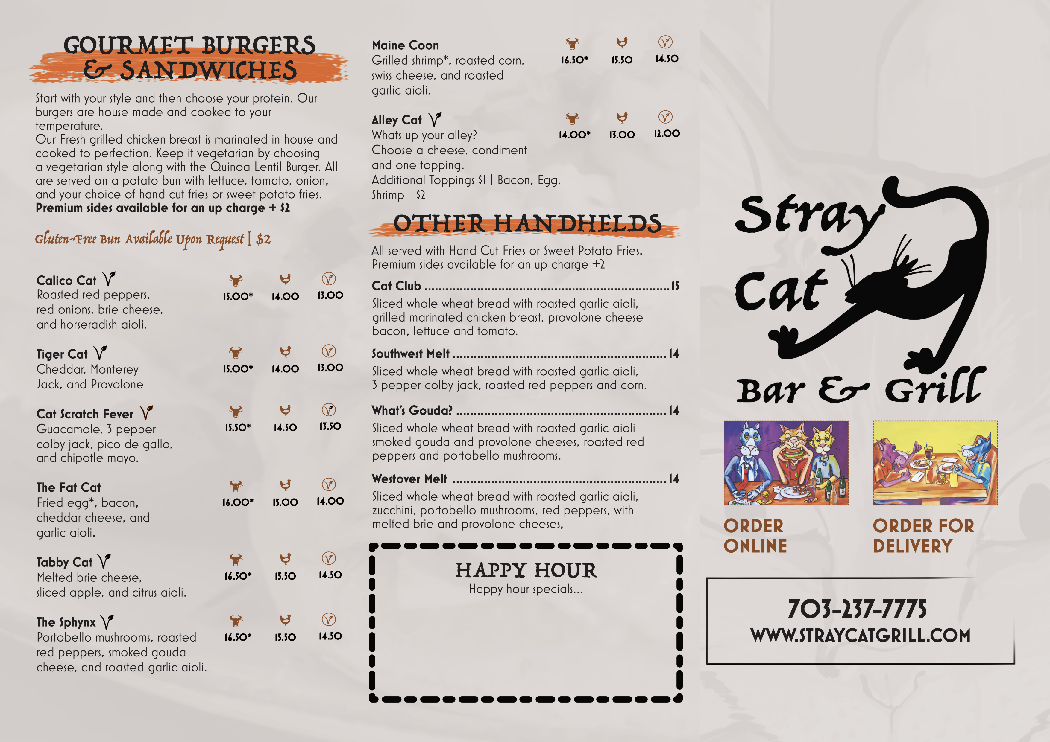 Diseño de Menú por Brooks Design para este proyecto | Diseño #30796331