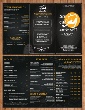 Menu Design by Ngoc Pen