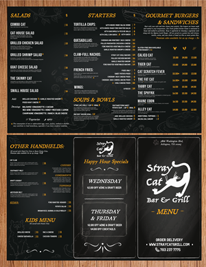 Menu Design by Ngoc Pen for this project | Design: #30804904