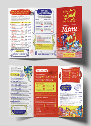 Menu Design by Graphic Guy for this project | Design #30769980