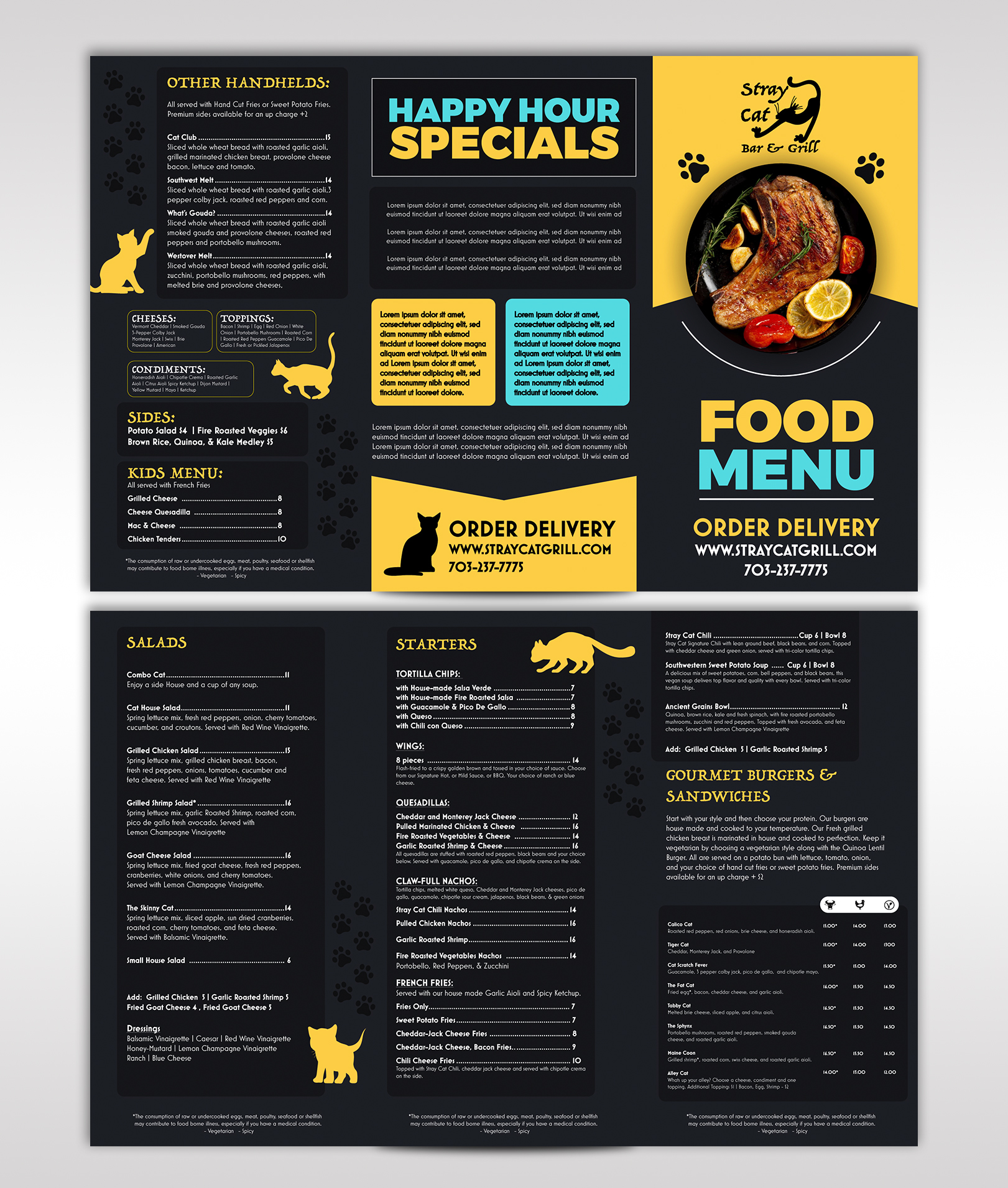 Menu Design by Jeewz for this project | Design #30784554