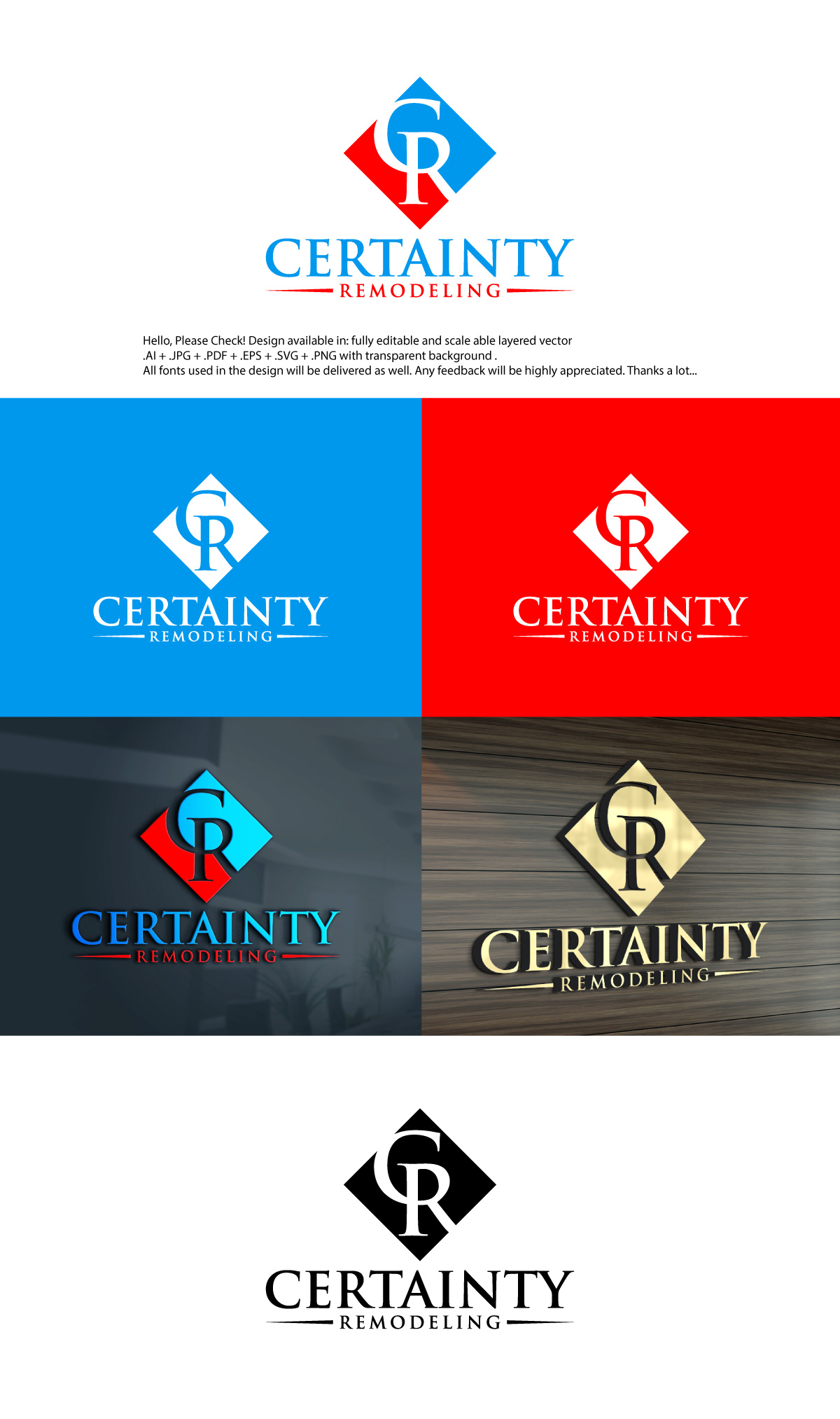Logo Design by NajimPathan for this project | Design #30763152