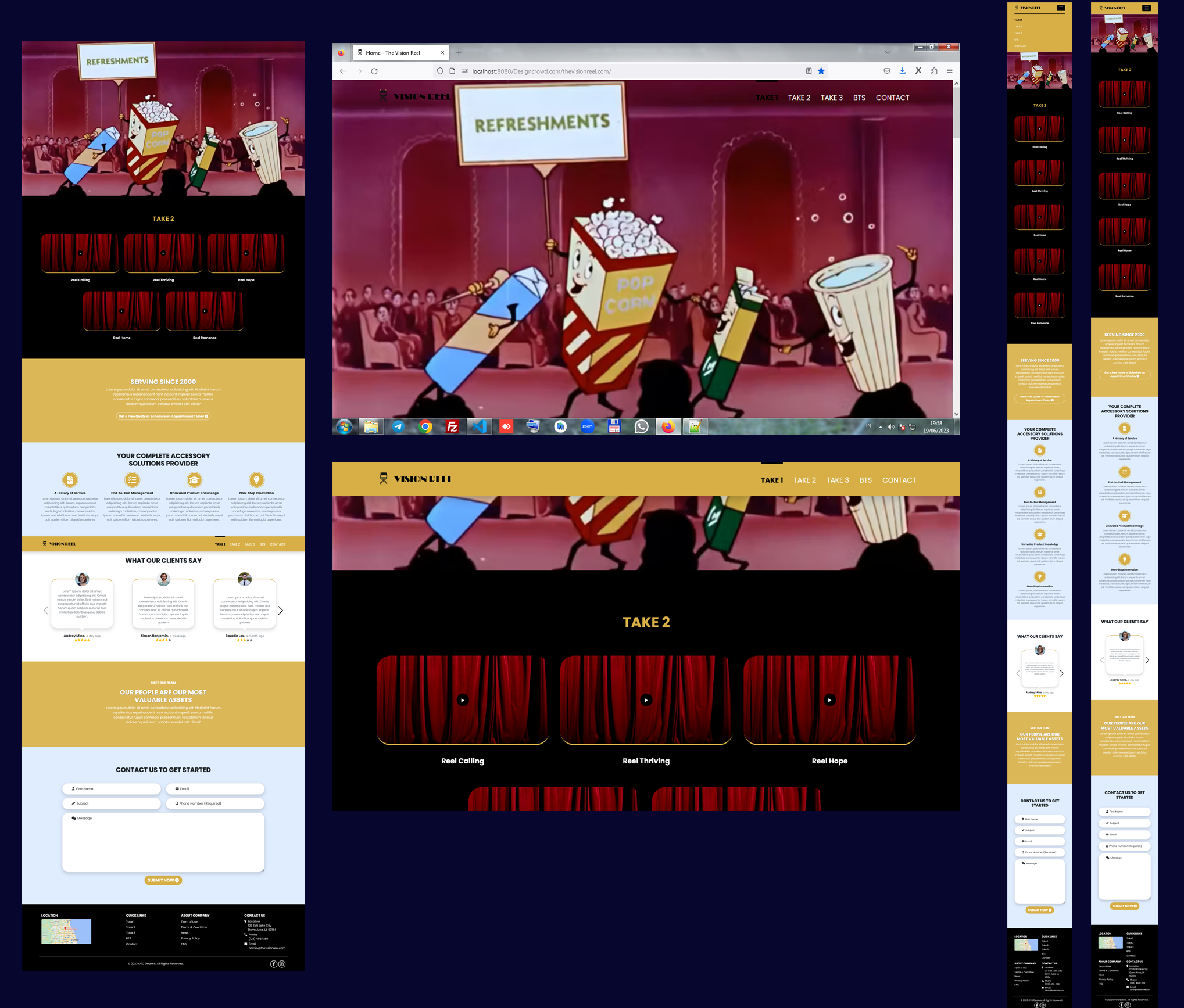 Web Design by okakzai for this project | Design #30762129