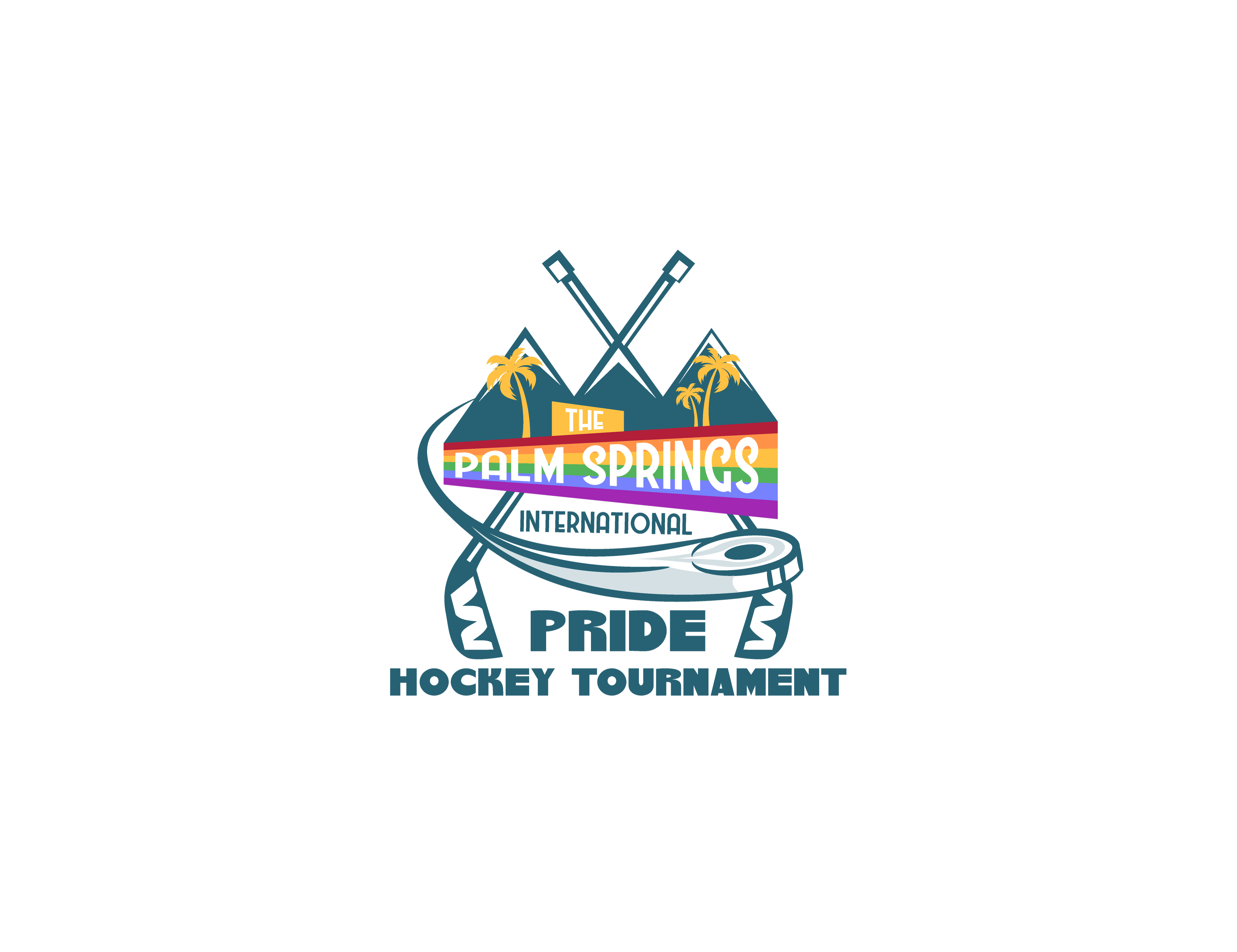Logo Design by Skiba for Coachella Valley LGBT Hockey Association | Design #30786110