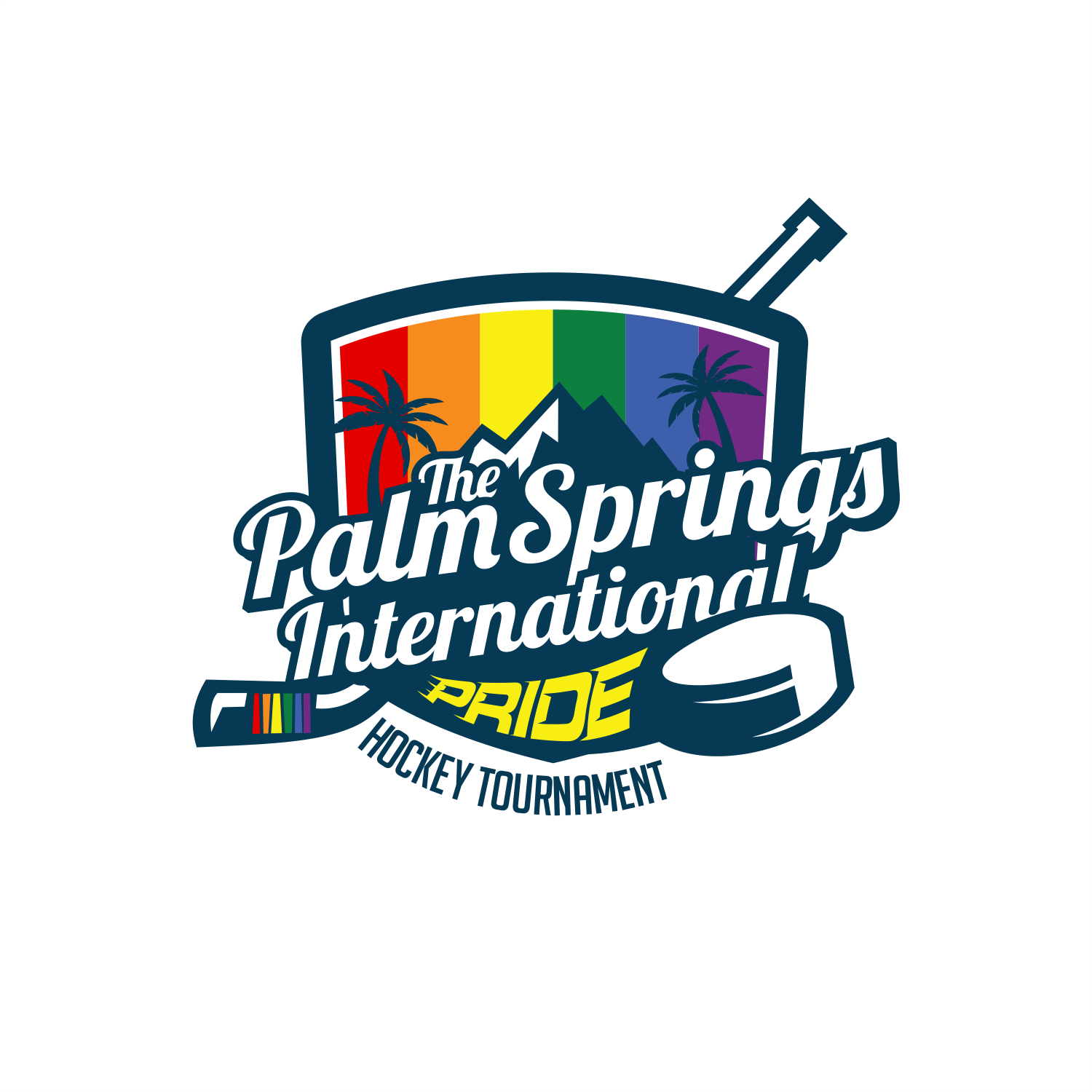 Logo-Design von ThiagoB für Coachella Valley LGBT Hockey Association | Design #30814589