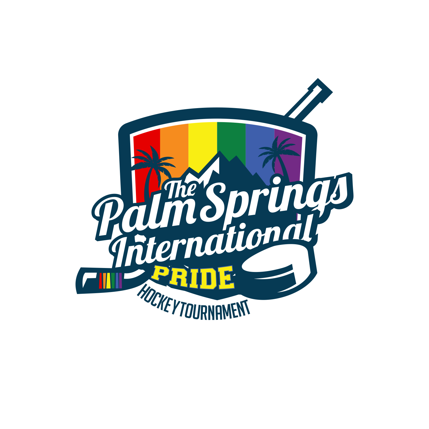 Logo Design by ThiagoB for Coachella Valley LGBT Hockey Association | Design #30814591