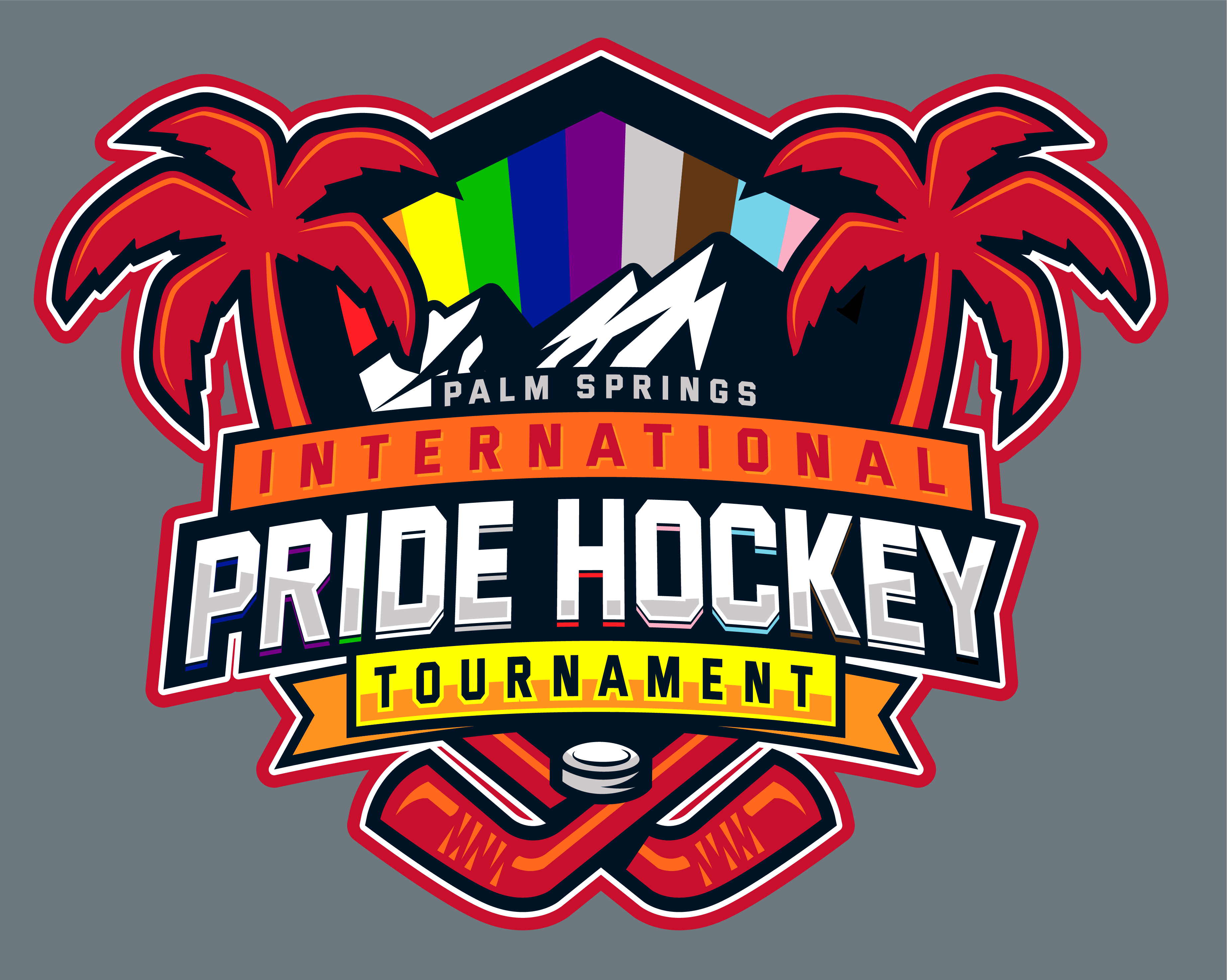 Logo Design by Cody Rostron for Coachella Valley LGBT Hockey Association | Design #30753764