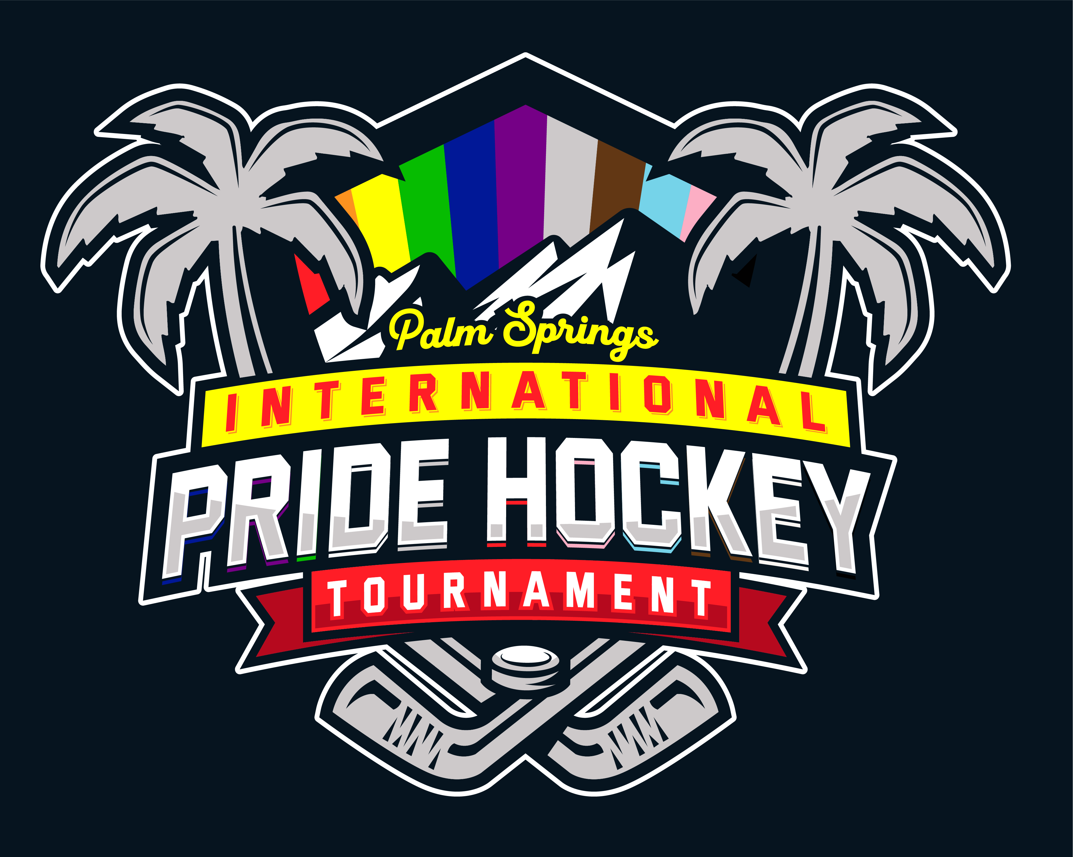 Logo Design by Cody Rostron for Coachella Valley LGBT Hockey Association | Design #30778286