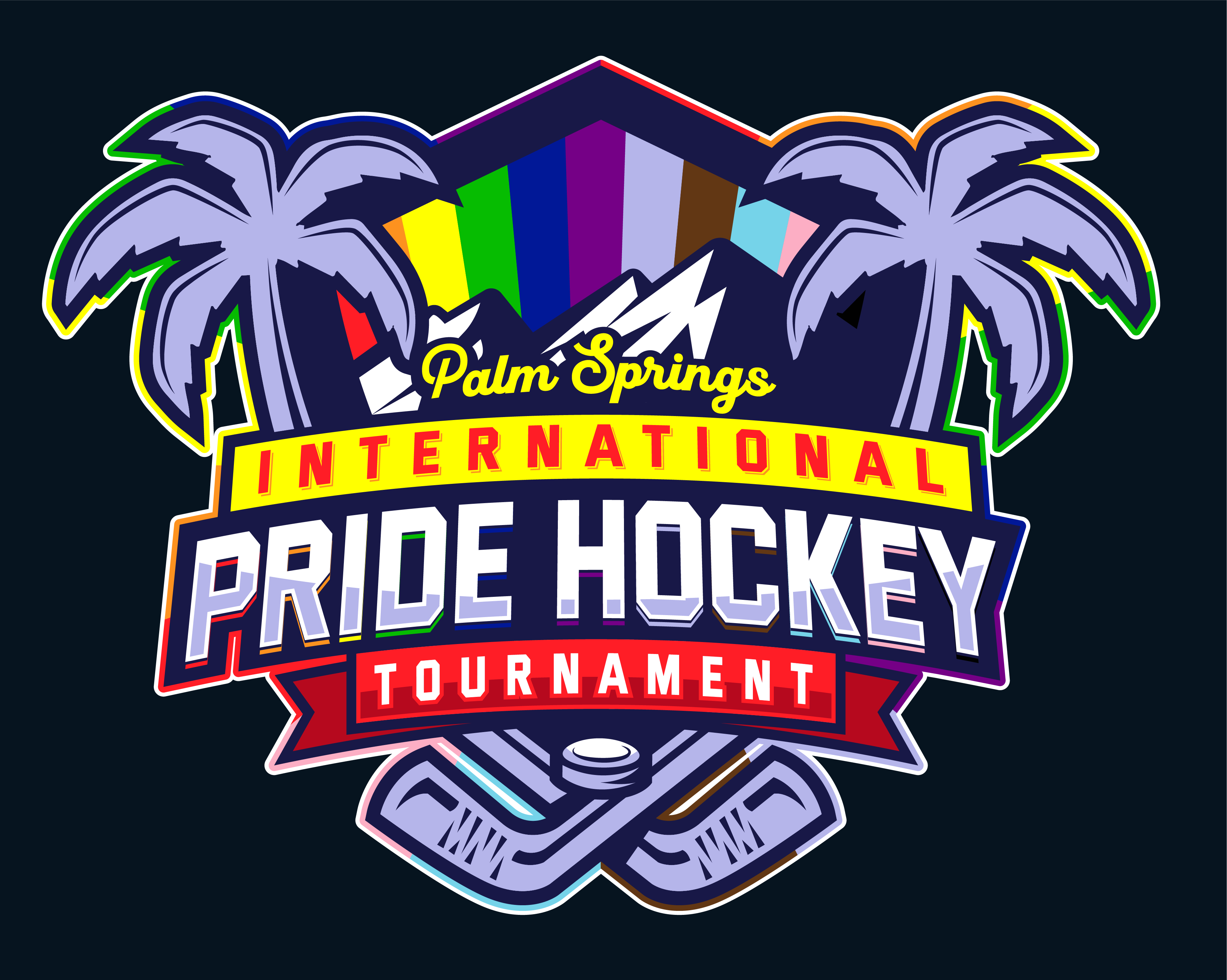 Logo-Design von Cody Rostron für Coachella Valley LGBT Hockey Association | Design #30779289