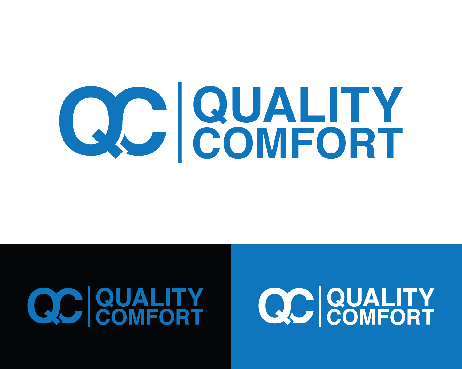 Logo Design by Box Graphic for Quality Comfort Air Conditioning And Heating Inc.  | Design #30752755
