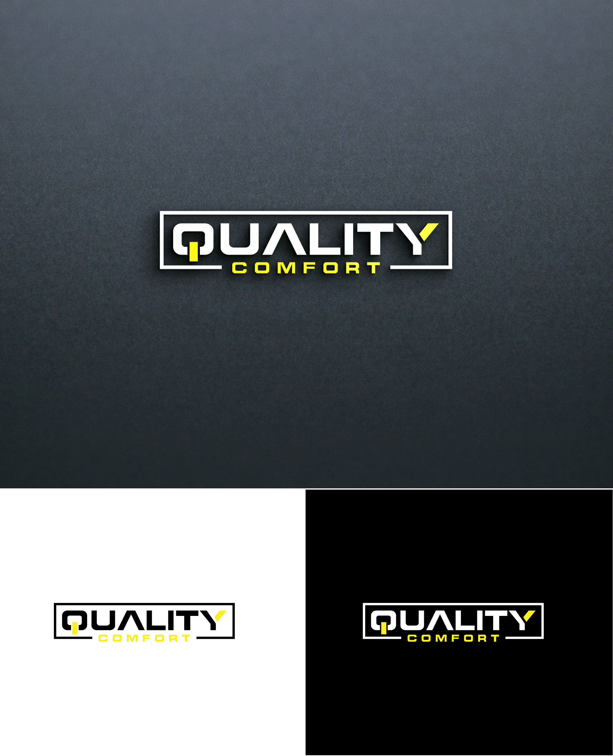 Logo Design by Mi Design1 for Quality Comfort Air Conditioning And Heating Inc.  | Design #30754504