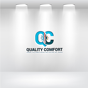 Logo-Design von AyaanArt für Quality Comfort Air Conditioning And Heating Inc.  | Design: #30754703