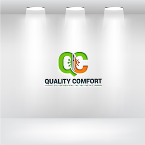 Logo-Design von AyaanArt für Quality Comfort Air Conditioning And Heating Inc.  | Design: #30756340