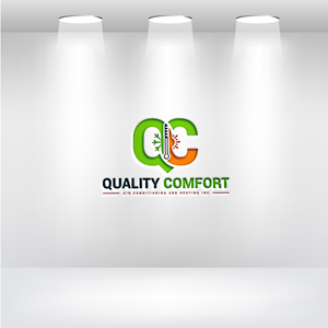 Logo Design by AyaanArt for Quality Comfort Air Conditioning And Heating Inc.  | Design: #30772700