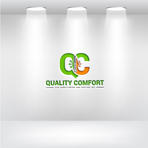 Logo Design by AyaanArt for Quality Comfort Air Conditioning And Heating Inc.  | Design: #30815930