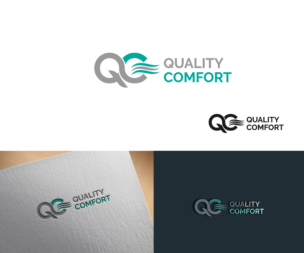 Logo Design by ayanpixel for Quality Comfort Air Conditioning And Heating Inc.  | Design #30757074