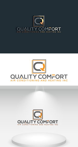 Logo Design by UmmeDesign for Quality Comfort Air Conditioning And Heating Inc.  | Design: #30752931