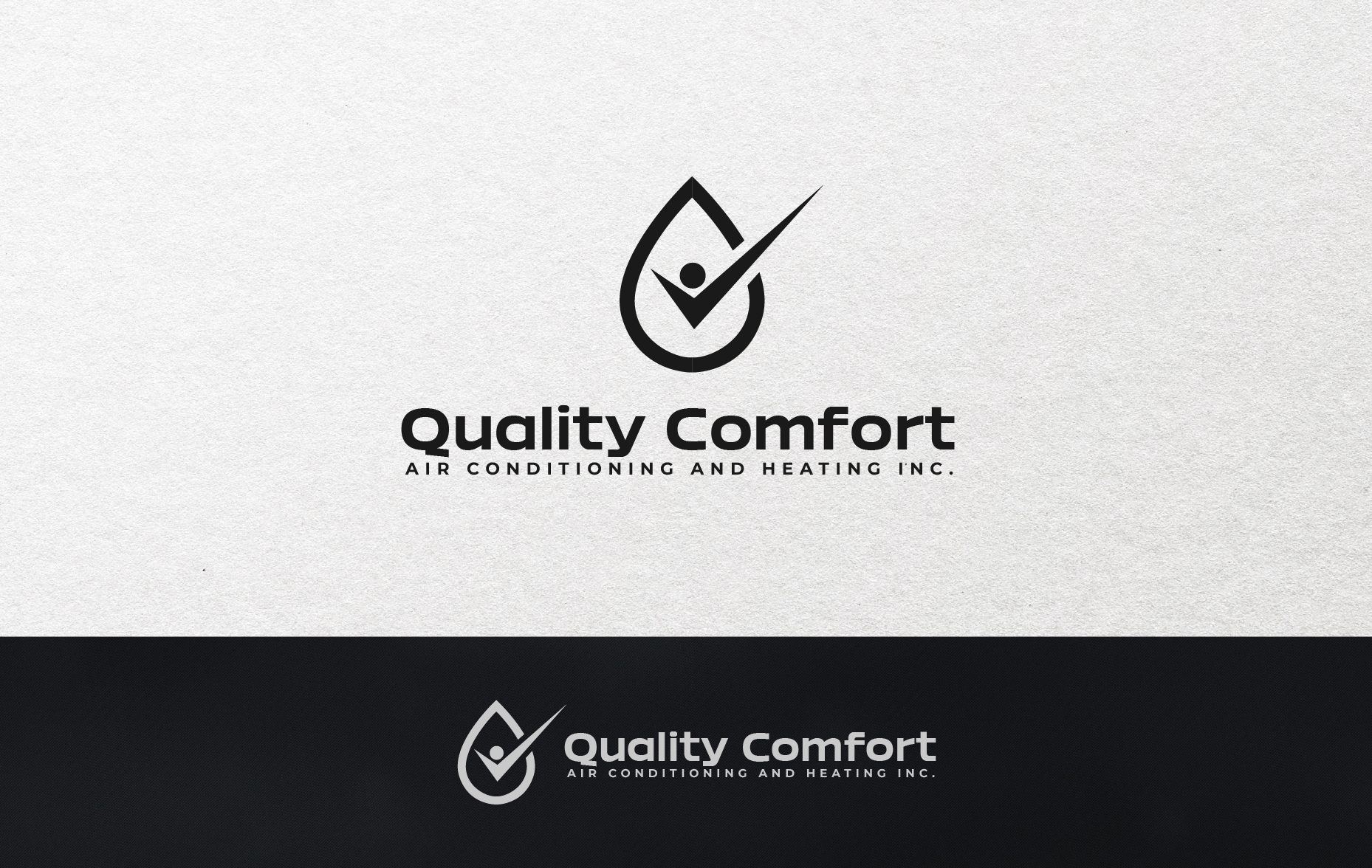 Logo Design by got2believe for Quality Comfort Air Conditioning And Heating Inc.  | Design #30757043