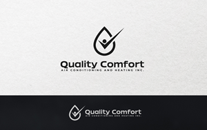 Logo Design by got2believe for Quality Comfort Air Conditioning And Heating Inc.  | Design: #30757043