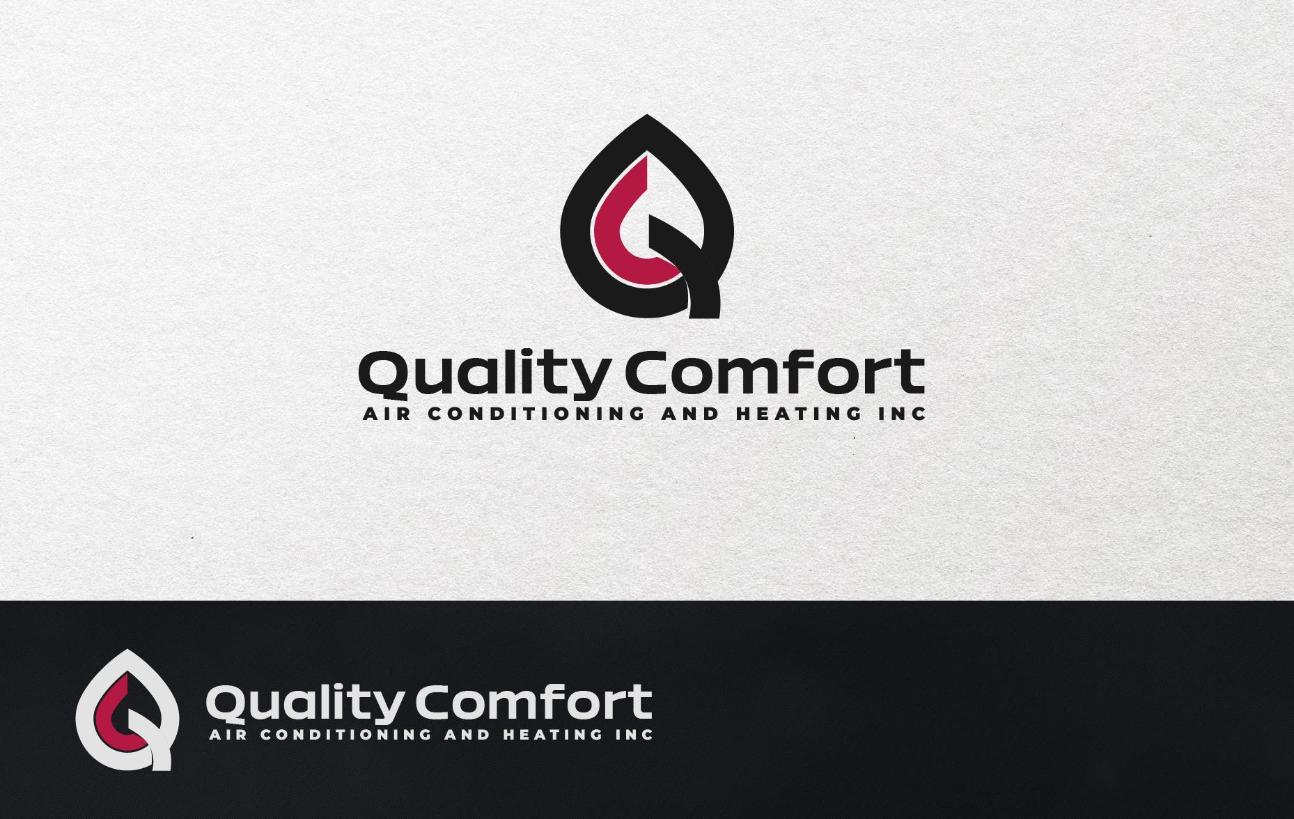 Logo Design by got2believe for Quality Comfort Air Conditioning And Heating Inc.  | Design #30757383