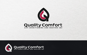 Logo Design by got2believe for Quality Comfort Air Conditioning And Heating Inc.  | Design: #30757383