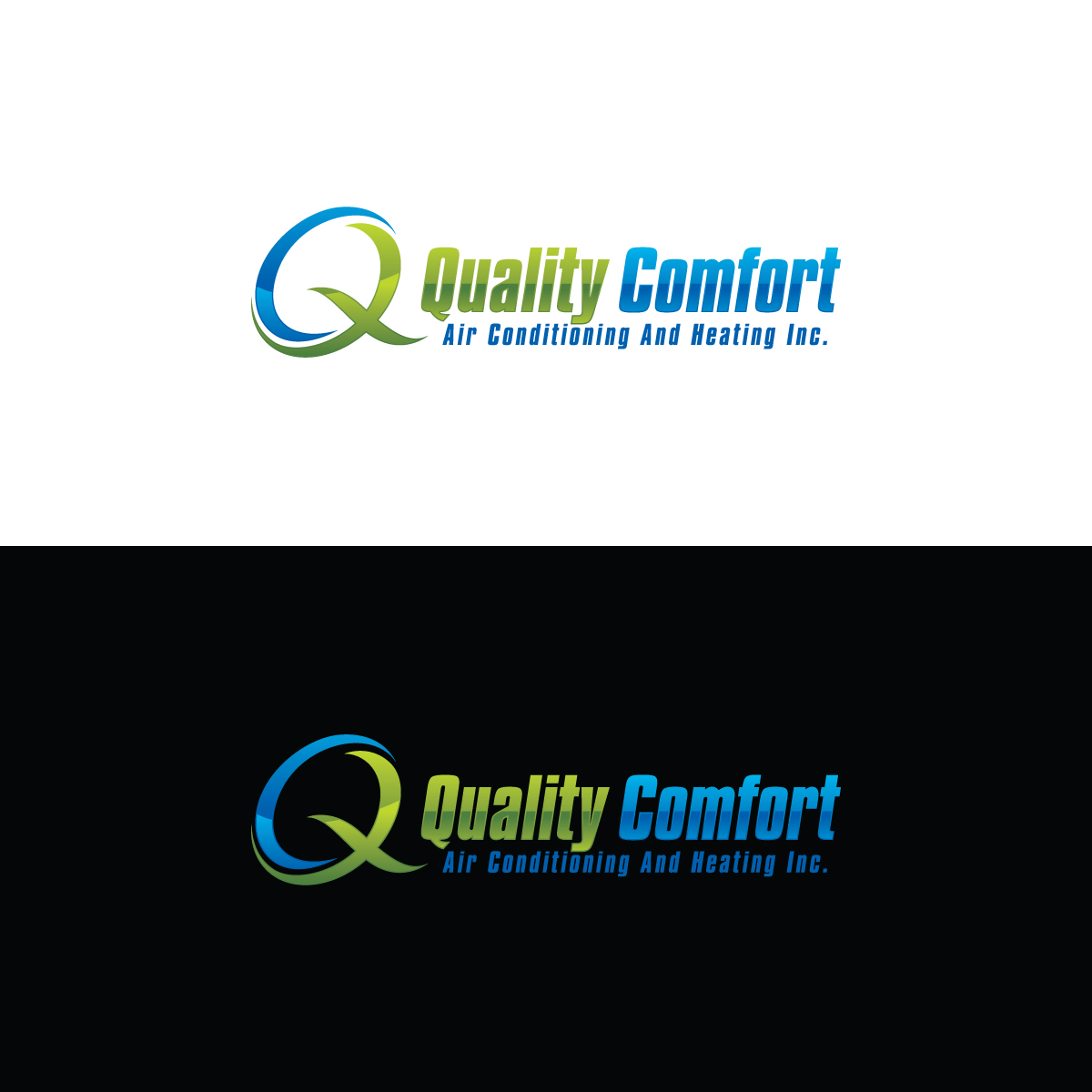 Logo Design by prodesigns99 for Quality Comfort Air Conditioning And Heating Inc.  | Design #30753120