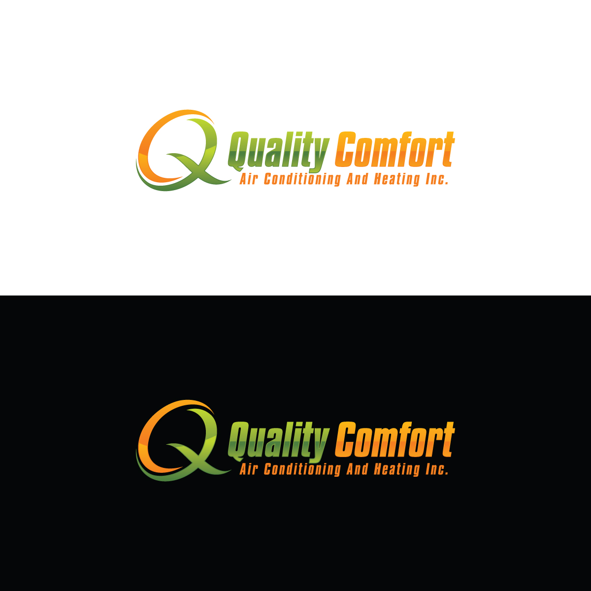Logo Design by prodesigns99 for Quality Comfort Air Conditioning And Heating Inc.  | Design #30754408