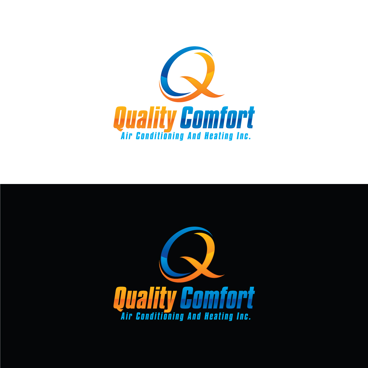 Design de Logo par prodesigns99 pour Quality Comfort Air Conditioning And Heating Inc.  | Design #30756320