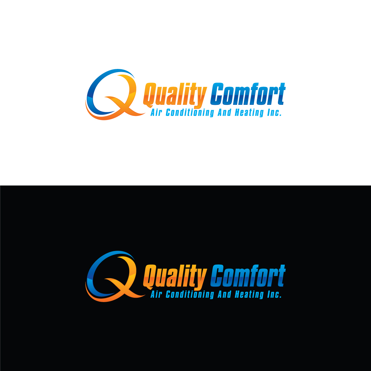 Design de Logo par prodesigns99 pour Quality Comfort Air Conditioning And Heating Inc.  | Design #30756322