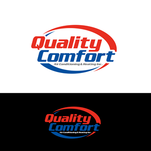 Logo Design by PsyPen for Quality Comfort Air Conditioning And Heating Inc.  | Design: #30754377