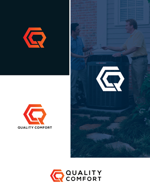 Logo Design by EXEjob for Quality Comfort Air Conditioning And Heating Inc.  | Design #30752905