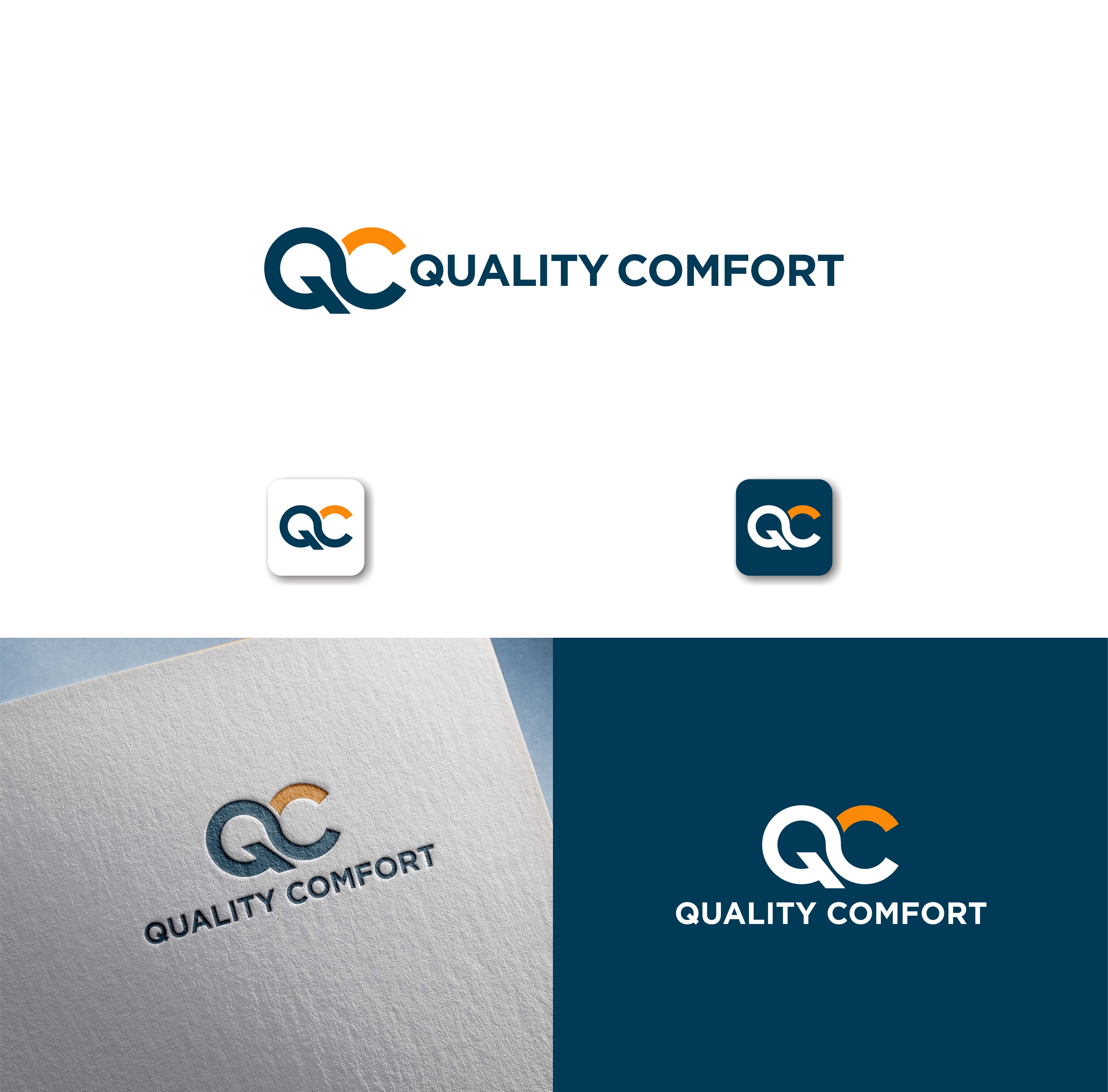Design de Logo par Joenet Jayawarna pour Quality Comfort Air Conditioning And Heating Inc.  | Design #30753172