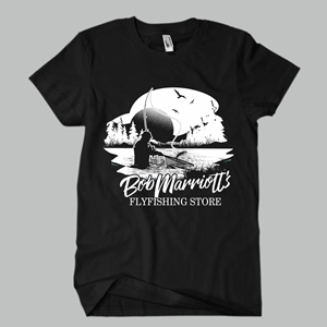 T-shirt Design by Rheanza for Bob Marriott's Flyfishing Store | Design: #30761313