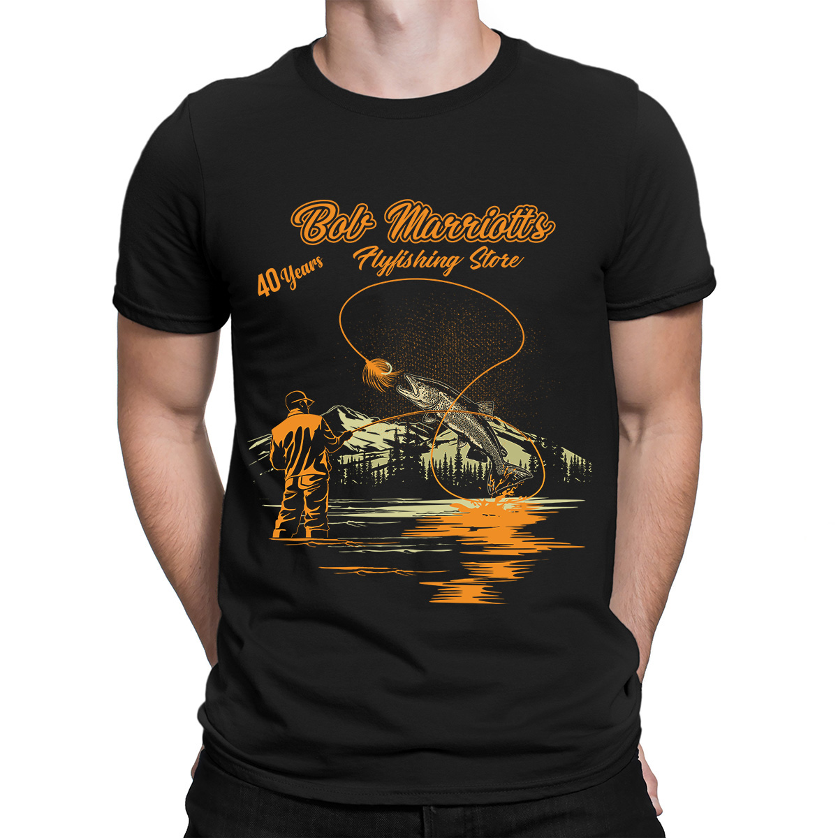 Design de T-shirt par Monica Frieda pour Bob Marriott's Flyfishing Store | Design #30757652