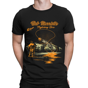 T-shirt Design by Monica Frieda for Bob Marriott's Flyfishing Store | Design: #30757652